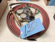 Oxygen/Acetylene Hose with Torch and Harris Gauges in (1) Box