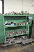 Lot-Small Aluminum Flat Bar and Angle Cutoff Stock in/with (1) Rack