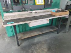 Lot-(2) Benches and (1) Stand