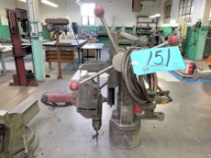 Milwaukee Cat. No. 1650, Magnetic Base Drill Press, S/n 0014265440, Jacobs 33B4 Chuck