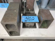 Lot-(3) Various Cubes and (1) Riser Block
