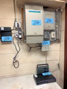 Meridian and Nortel Phone System Components with Phones, (Men's Room)