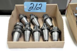 Lot-(8) CAT40 Taper Tool Holders in (1) Box
