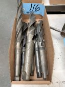 Lot-Taper Shank Drills in (1) Box