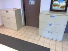 Lot-(2) Lateral File Cabinets
