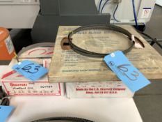 Lot-Packaged Starrett Band Saw Blades in (2) Boxes