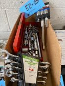 Lot - (1) Socket Set, (1) Extension Set and (1) Wrench Set in (1) Box