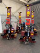 Mohawk 72,000 LB Electric Hydraulic Portable 4-Post Truck Lift
