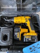 Dewalt 14.4 Volt Battery Powered Screw Gun (includes (2) batteries & charger in case)
