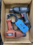 Lot of (2) 110 Volt Electric Hand Drills