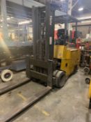 Yale Electric Forklift, 8,000 lb. Capacity, 2-Stage Mast, 59” Forks Solid Tires *Fully Operational*