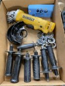 Dewalt Angle Grinder with Spare Parts (Not in Service)