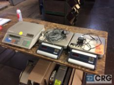Lot of (3) asst digital scales (LOCATION: 2ND FLOOR)
