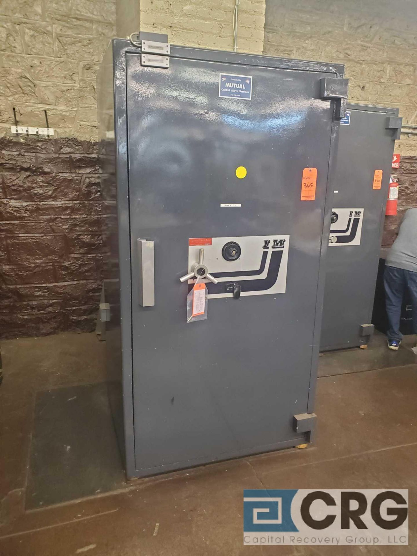 IM 1D combination lock safe, 78 inches high X 42 inches wide X 36 inches deep (LOCATION: 2ND