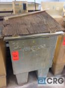 28 inch wide poly tank (LOCATION: PLATING ROOM ON 2ND FLOOR)