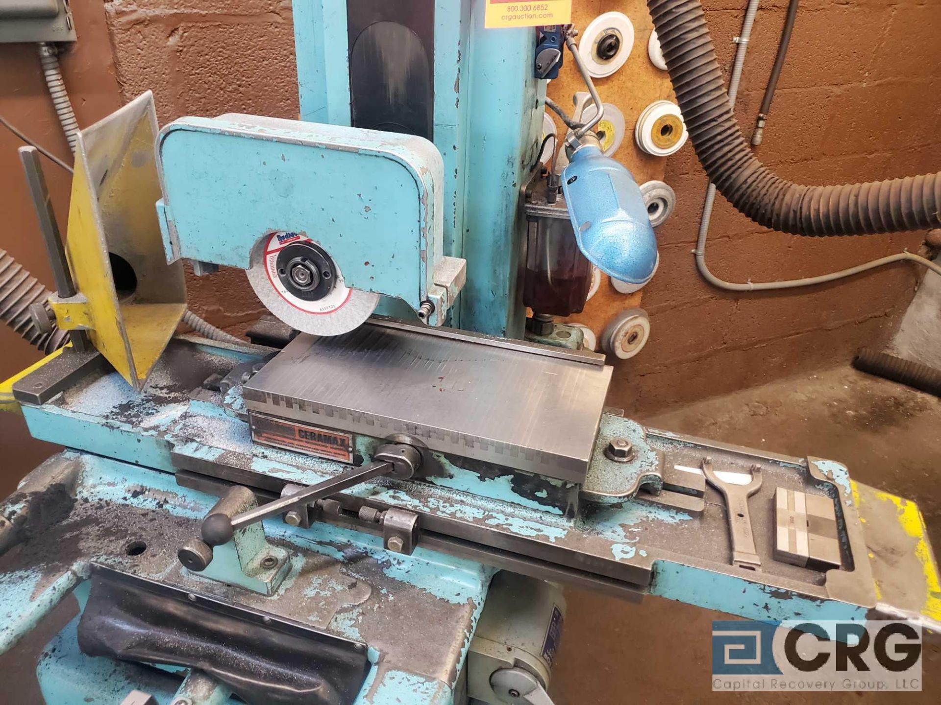 Boyar Schultz HR612 surface grinder, 8 inch capacity wheel, Walker Ceramax 6 X 12 inch mag chuck, - Image 3 of 6