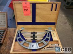 NSK 6-12 inch O.D. micrometer with wood case (LOCATED IN TOOL ROOM MACHINE SHOP)
