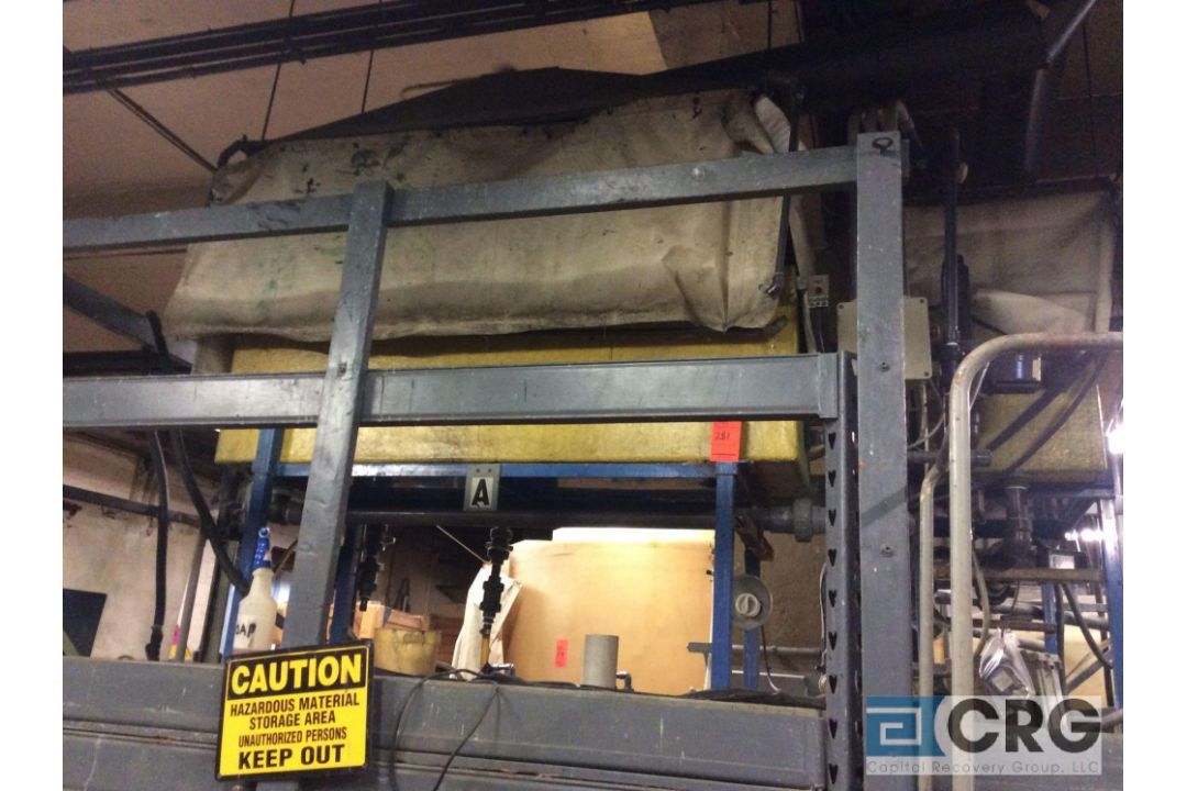 Reclaim / chemical additive system including (2) poly holding tanks and (2) 175 gallon poly - Image 3 of 5