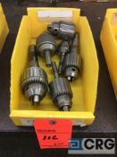 Lot of (6) asst chucks (LOCATED IN TOOL ROOM MACHINE SHOP)