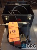 Dumore tool post grinder, mn 11-011, 1/5 HP, 1 phase with steel case (LOCATED IN TOOL ROOM MACHINE