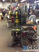 V and O punch press, sn 013-38, recommended speed 125 with 160 strokes strokes per minute and