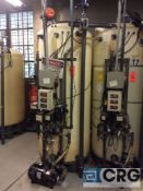 Approx 300 gallon poly treatment tank (LOCATED ON 1ST FLOOR CHEMICAL MIXING)