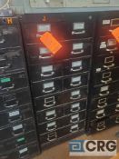 8-drawer steel parts cabinet (LOCATED IN TOOL ROOM MACHINE SHOP)