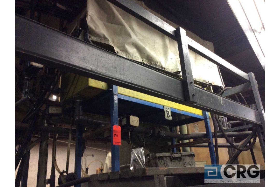 Reclaim / chemical additive system including (2) poly holding tanks and (2) 175 gallon poly - Image 2 of 5