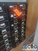 8-drawer steel parts cabinet (LOCATED IN TOOL ROOM MACHINE SHOP)