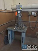 Clausing 1685 floor type drill press, 15 inch capacity, 300-4000 spindle speeds, 3/4 HP, 3 phase,