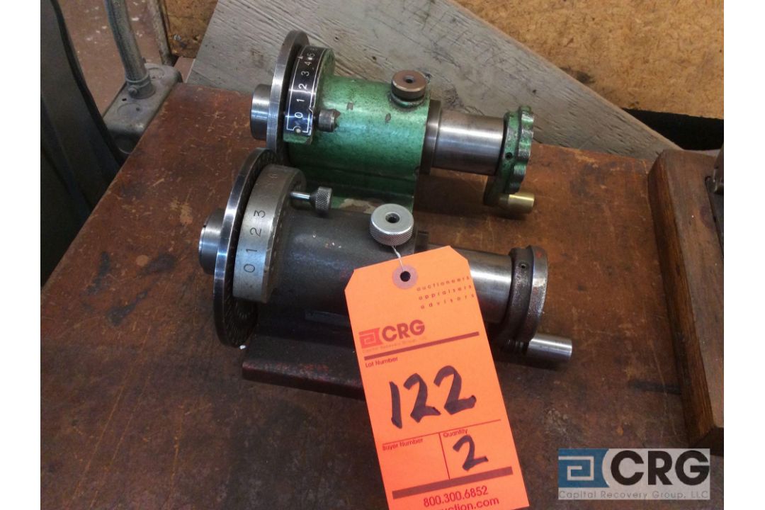 Lot of (2) collet spinners (LOCATED IN TOOL ROOM MACHINE SHOP)