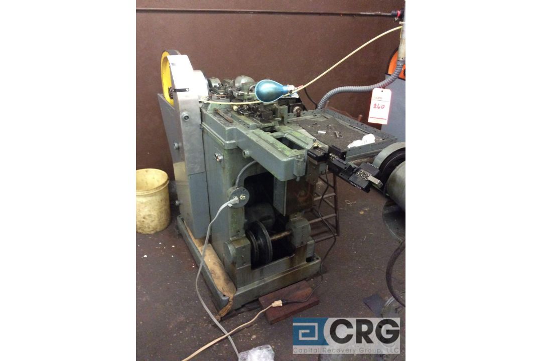Bundgrens USS cold forming pin making machine (LOCATED ON 1ST FLOOR PRODUCTION AREA) - Image 1 of 2