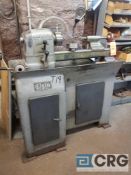 Elgin (Hardinge) lathe, 9 X 18 inch BC, sn 5/9-1840, with 3-jaw and 4-jaw chucks, tailstock and