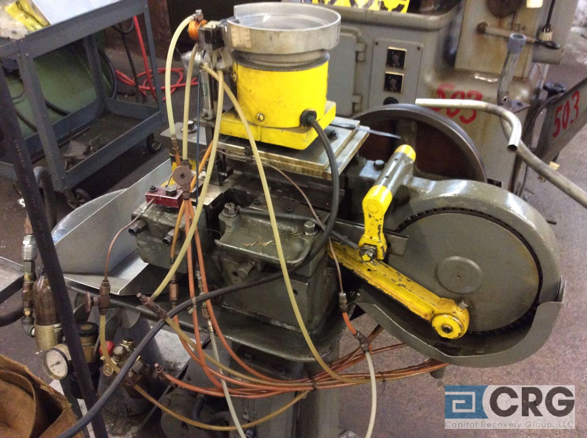 Waterbury Farrel model #0 thread roller, horizontal hand feed, 5/32” max thread dia. 1 ½” max thread - Image 2 of 3