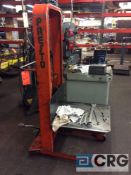 Presto die lift table, 750 lb capacity (LOCATED ON 1ST FLOOR PRODUCTION AREA)