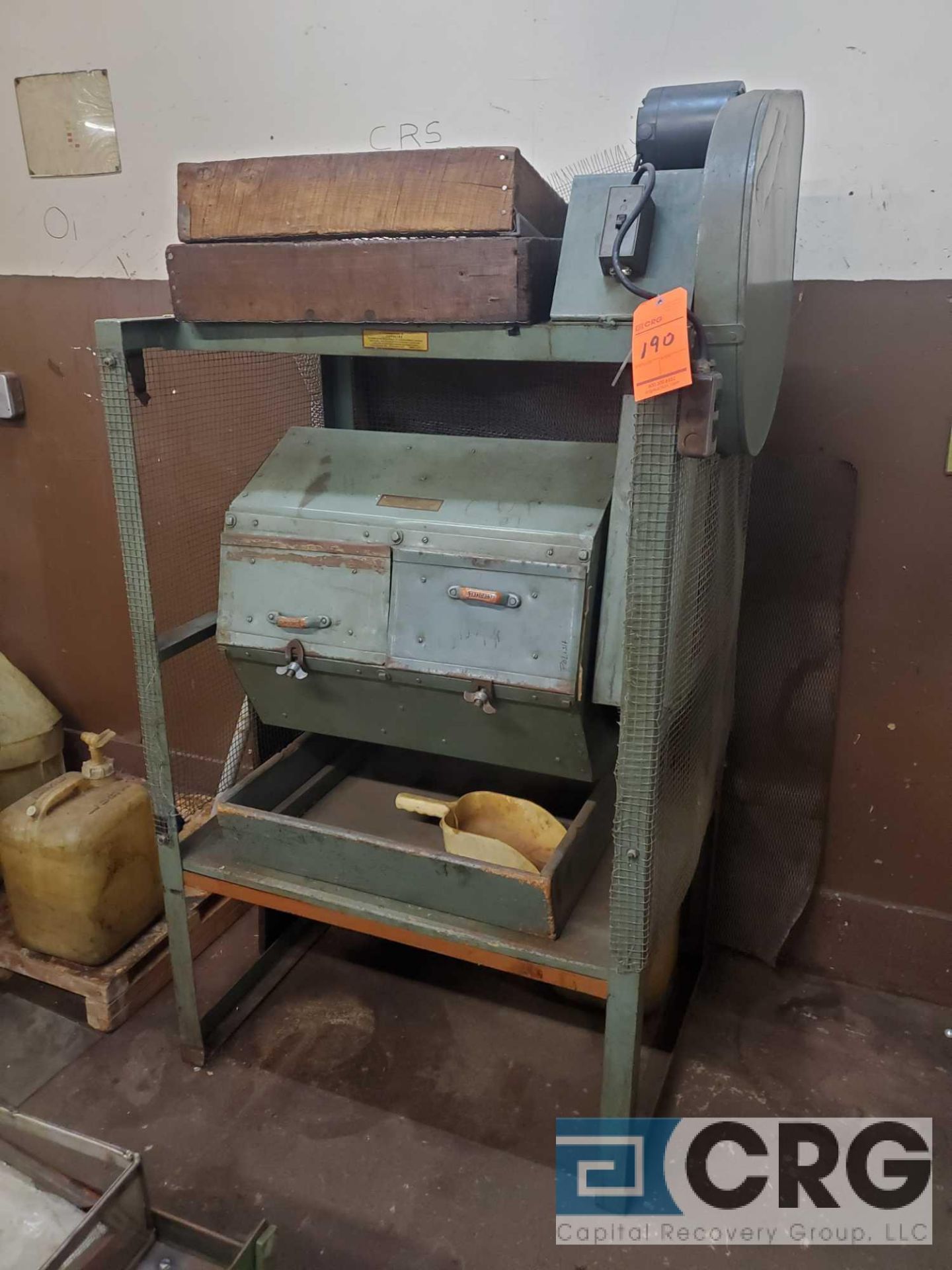 Lupoline rotary tumbler / polisher, 1 phase (LOCATED ON 1ST FLOOR PRODUCTION AREA)