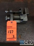 Lot of (2) precision vises (LOCATED IN TOOL ROOM MACHINE SHOP)