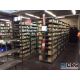 Lot of adjustable metal shelving, 4 feet wide X 12 and 18 inch deep X 7 feet high TOTAL OF 84 - Image 1 of 3