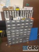 Lot of asst steel parts cabinets with contents (LOCATED IN TOOL ROOM MACHINE SHOP)