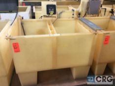 56 inch wide poly tank (LOCATION: PLATING ROOM ON 2ND FLOOR)