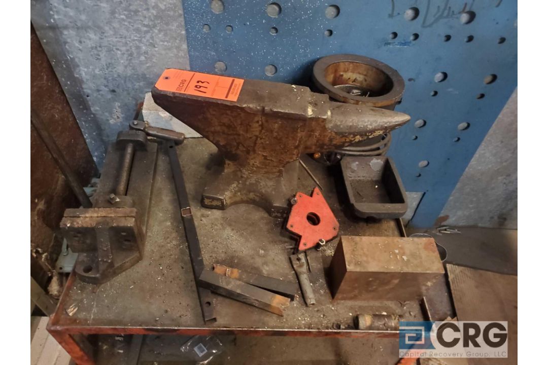 Anvil and asst tools (LOCATED ON 1ST FLOOR PRODUCTION AREA) - Image 1 of 2