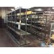 Lot of adjustable metal shelving, 4 feet wide X 12 and 18 inch deep X 7 feet high TOTAL OF 84 - Image 2 of 3