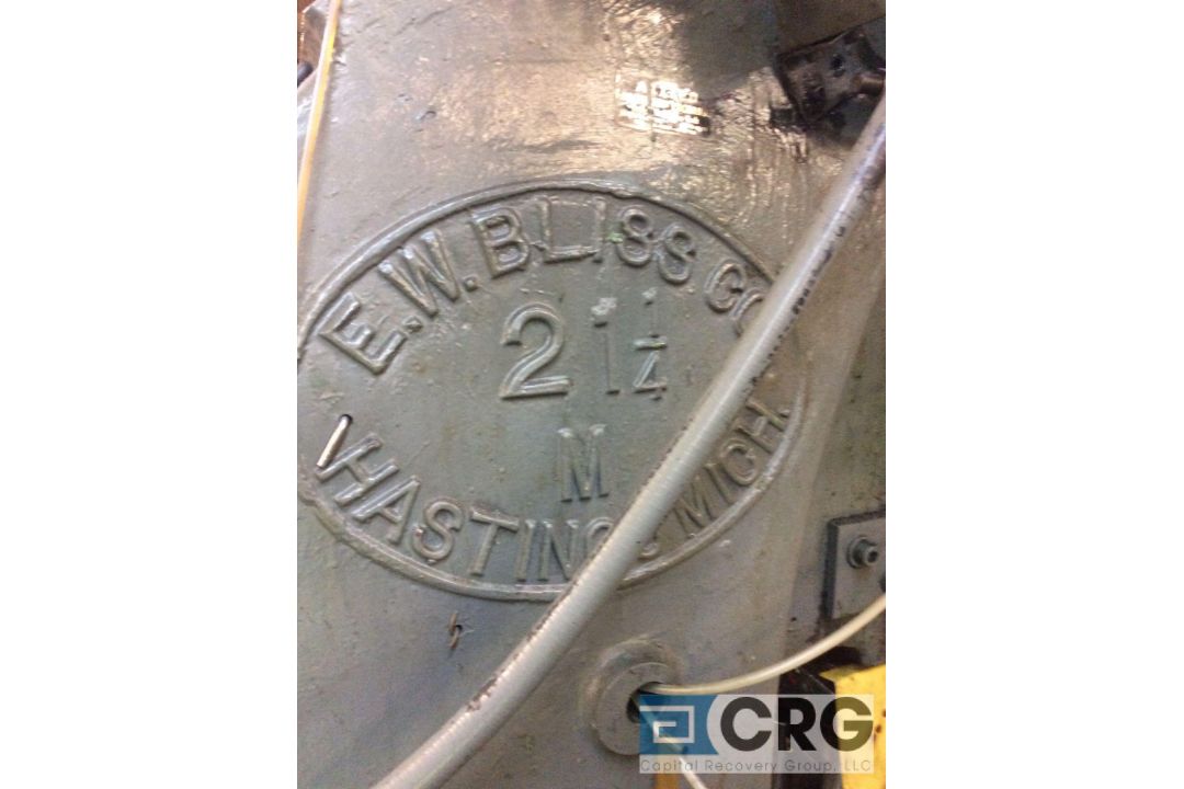 Bliss OBI press, mn 21 1/4, 120 strokes per minute, flywheel at 2 inch slide, Wintriss DiPro 1500 - Image 2 of 3