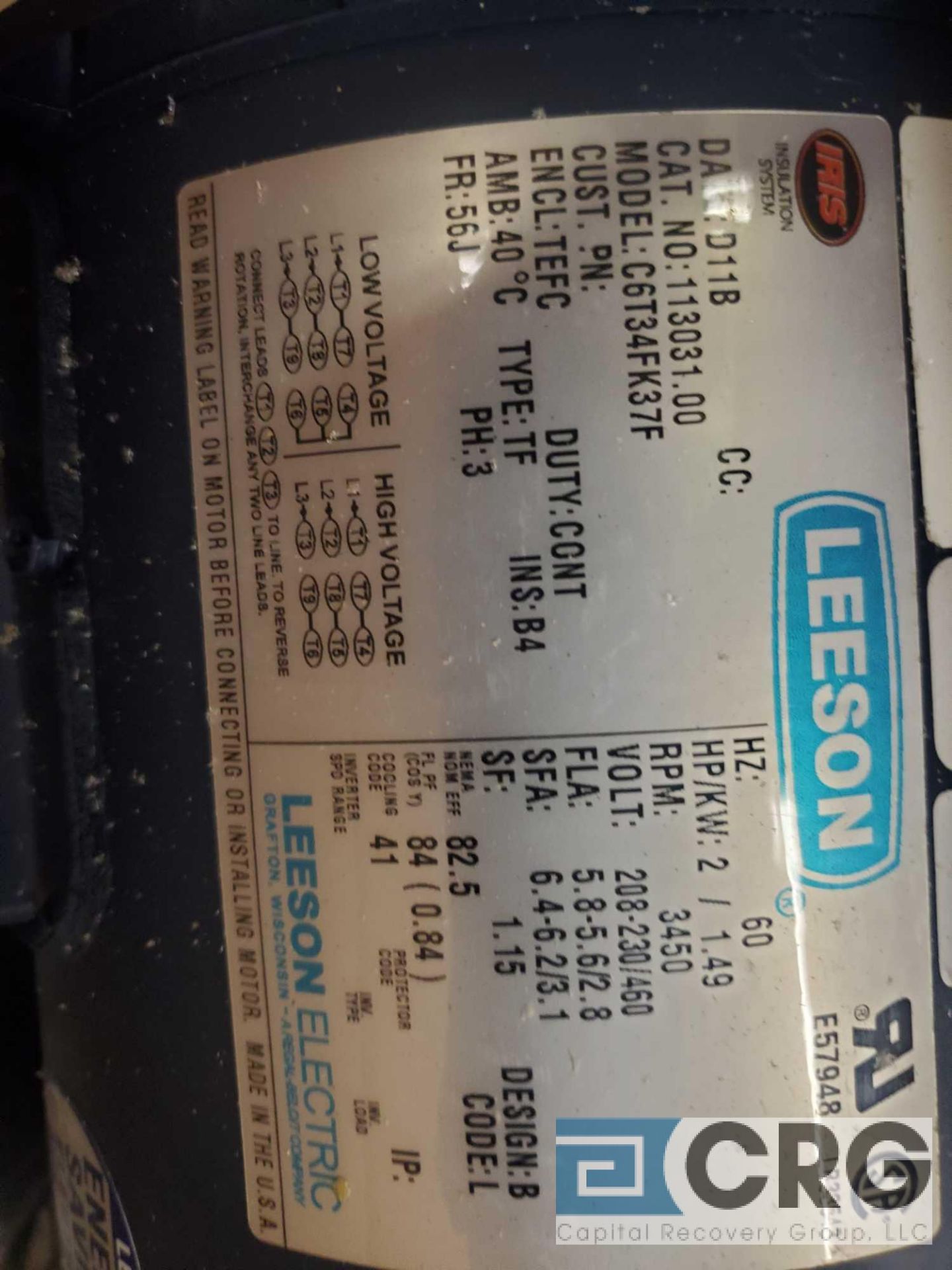 Filter Pump Industries HOM-2 pump and motor, NEW IN BOX (LOCATED INSIDE TOOL ROOM) - Image 3 of 3