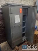 Acme 2D combination lock safe, 70 inches high X 42 inches wide X 28 inches deep (LOCATION: 2ND