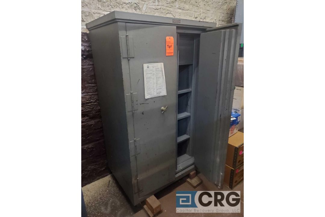 Acme 2D combination lock safe, 70 inches high X 42 inches wide X 28 inches deep (LOCATION: 2ND - Image 1 of 2