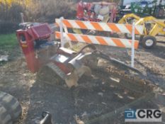 Toro TRX-20 trencher on tracks, 992.3 hrs as read, 54 inch long trenches, gas engine (236-01)