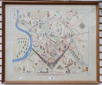 Miss Middleton  ( of Southgate St. Gloucester) Two watercolours  