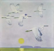 Lynn Bogue Hunt (American, 1878-1960)  Oil on canvas 