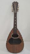 Mandolin with mother-of-pearl and tortoiseshell border